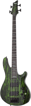 SCHECTER Bassgitarre, C-4 Silver Mountain, Toxic Venom