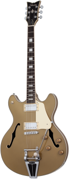 SCHECTER E-Gitarre, Corsair, Gold Top