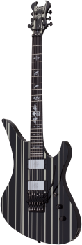 SCHECTER E-Gitarre, Signature Synyster Custom FR, Gloss Black/Silver S