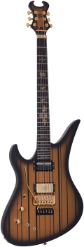 SCHECTER E-Gitarre, Signature Synyster Custom FR S, Satin Gold Burst,L