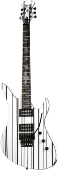 SCHECTER E-Gitarre, Signature Synyster Standard FR, Gloss White/Black