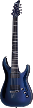 SCHECTER E-Gitarre, Hellraiser Hybrid C-7, Ultra Violet