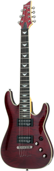 SCHECTER E-Gitarre, Omen Extreme 7, Black Cherry