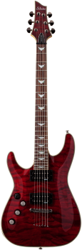 SCHECTER E-Gitarre, Omen Extreme 6, Black Cherry, Linkshänder