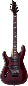 SCHECTER E-Gitarre, Omen Extreme 6 FR, Black Cherry, Linkshänder