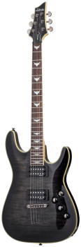 SCHECTER E-Gitarre, Omen Extreme 6, See-Thru Black