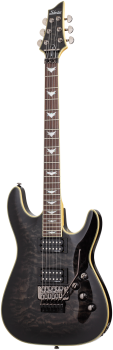 SCHECTER E-Gitarre, Omen Extreme 6 FR, See-Thru Black