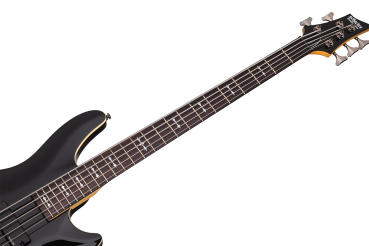 SCHECTER Bassgitarre, Omen-5, Gloss Black
