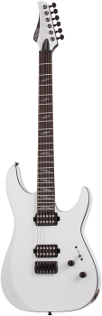 SCHECTER E-Gitarre, Reaper 6 Custom, Gloss White