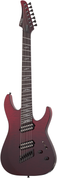 SCHECTER E-Gitarre, Reaper 7 Elite MultiScale, Bloodburst