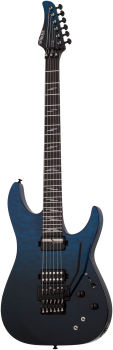 SCHECTER E-Gitarre, Reaper 6 FR S Elite, Deep Blue Ocean