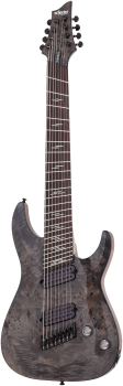 SCHECTER E-Gitarre, Omen Elite 8, MultiScale, Charcoal