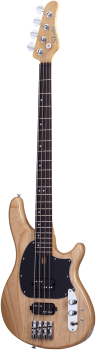 SCHECTER Bassgitarre, CV-4, Gloss Natural