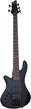 SCHECTER Bassgitarre, Stealth Stiletto-5, Satin Black, Linkshänder