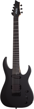 SCHECTER E-Gitarre, Sunset-7 Triad, Gloss Black