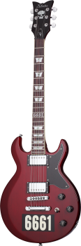 SCHECTER E-Gitarre, Signature Zacky Vengeance 6661 Custom, See-Thru Cherry