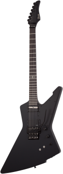 SCHECTER E-Gitarre, Signature Jake Pitts E-1 FR S, Satin Black Open Po