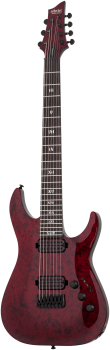 SCHECTER E-Gitarre, Apocalypse C-7, Red Reign