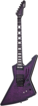 SCHECTER E-Gitarre, E-1 FR S Special Edition, Trans Purple Burst