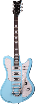 SCHECTER E-Gitarre, Ultra-III, Vintage Blue