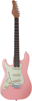 SCHECTER E-Gitarre, Signature Nick Johnston Trad. SSS, Atomic Coral, L