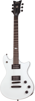 SCHECTER E-Gitarre, Jerry Horton Tempest 2019, White