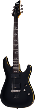 SCHECTER E-Gitarre, Demon 6, Aged Black Satin