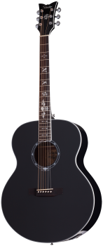 SCHECTER Westerngitarre, Synyster Gates 'SYN J' Acoustic, Gloss Black