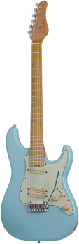 SCHECTER E-Gitarre, MV-6, Super Sonic Blue