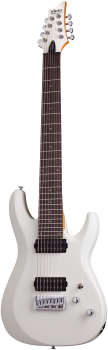 SCHECTER E-Gitarre, C-8 Deluxe, Satin White