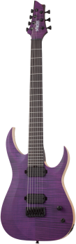 SCHECTER E-Gitarre, Signature, John Browne TAO-7, Satin Trans Purple