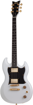 SCHECTER E-Gitarre, Signature Zacky Vengeance ZV H6LLYW66D, White