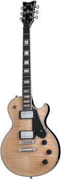 SCHECTER E-Gitarre, Solo-II Custom, Gloss Natural/Black