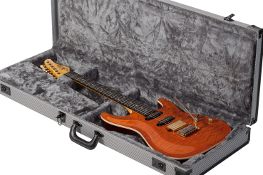 SCHECTER E-Gitarre, California Classic, Trans Amber