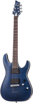 SCHECTER E-Gitarre, C-1 Platinum, See-Thru Blue