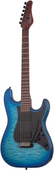 SCHECTER E-Gitarre, TRAD Pro, Trans Blue Burst