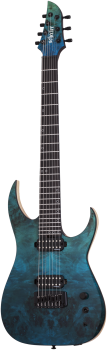 SCHECTER E-Gitarre, Signature Keith Merrow KM-7 MKIII Artist, Lagoon F