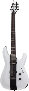 SCHECTER E-Gitarre, Signature, C-1 Rob Scallon, Satin White Open Pore