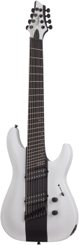 SCHECTER E-Gitarre, Signature, C-8 Rob Scallon, Satin White Open Pore