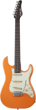 SCHECTER E-Gitarre, USA Custom Nick Johnston Traditional Wembley, Atomic Orange
