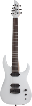 SCHECTER E-Gitarre, USA Custom Merrow KM-7 MKIII Stage, Snowblind White