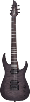 SCHECTER E-Gitarre, USA Custom Merrow KM-7 MKIII Pro, Trans Black