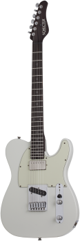 SCHECTER E-Gitarre, USA Custom Nick Johnston PT Wembley, Atomic Snow