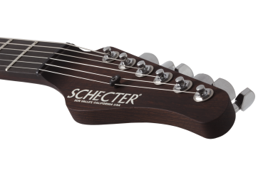 SCHECTER E-Gitarre, USA Custom Nick Johnston PT Wembley, Atomic Sapphire