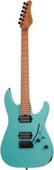 SCHECTER E-Gitarre, USA Custom Shop Aaron Marshall AM-6, Pale Emerald