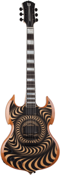 SCHECTER E-Gitarre, Wylde Audio, Barbarian, Rawtop Psychic Bullseye, L