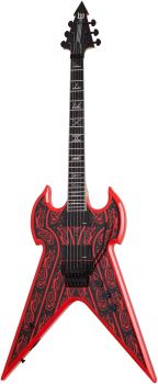 SCHECTER E-Gitarre, Wylde Audio, Warhammer FR, Norse Dragon Pinstripe,