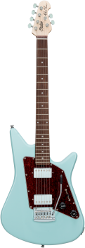 STERLING E-Gitarre, S.U.B., Albert Lee Signature, Daphne Blue