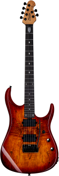 STERLING E-Gitarre, JP150, DiMarzio, Blood Orange Burst, Tasche