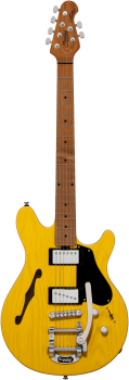 STERLING E-Gitarre, Valentine JV60CB, Butterscotch, Tasche